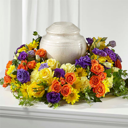 Blossoms of Remembrance Cremation Adornment – F & S FLOWERS DESIGN LLC, Margate FL