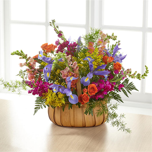 Garden of Life Basket – F & S FLOWERS DESIGN LLC, Margate FL