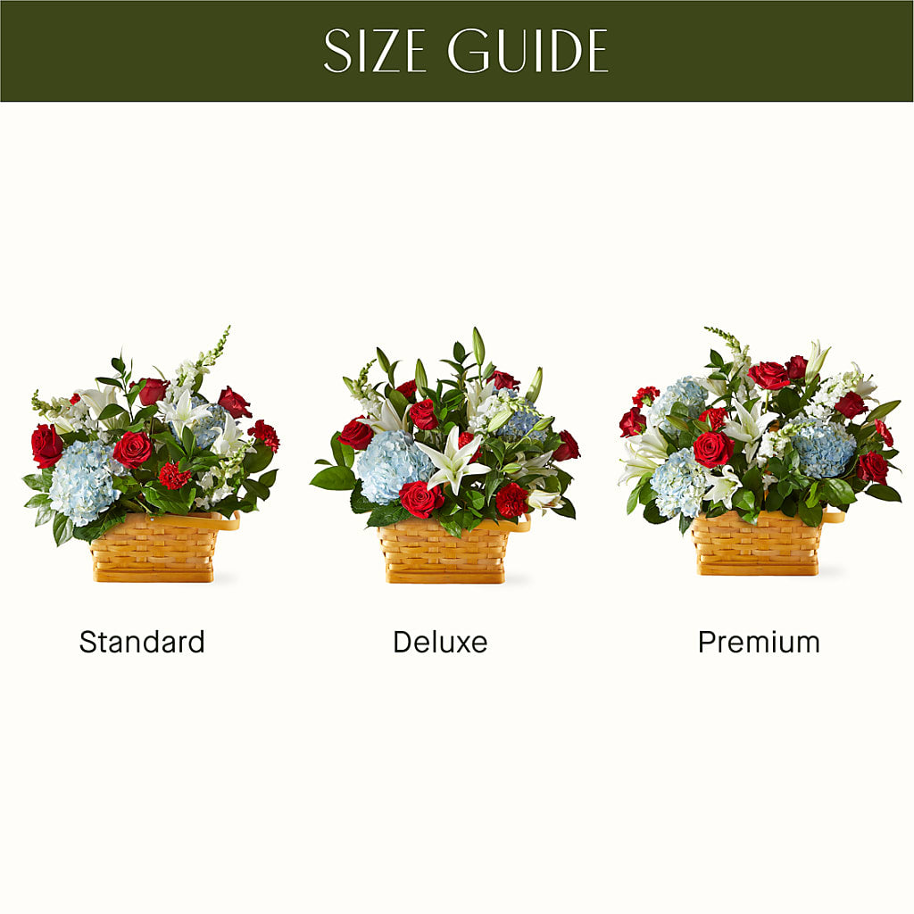 Greater Glory Basket – F & S FLOWERS DESIGN LLC, Margate FL