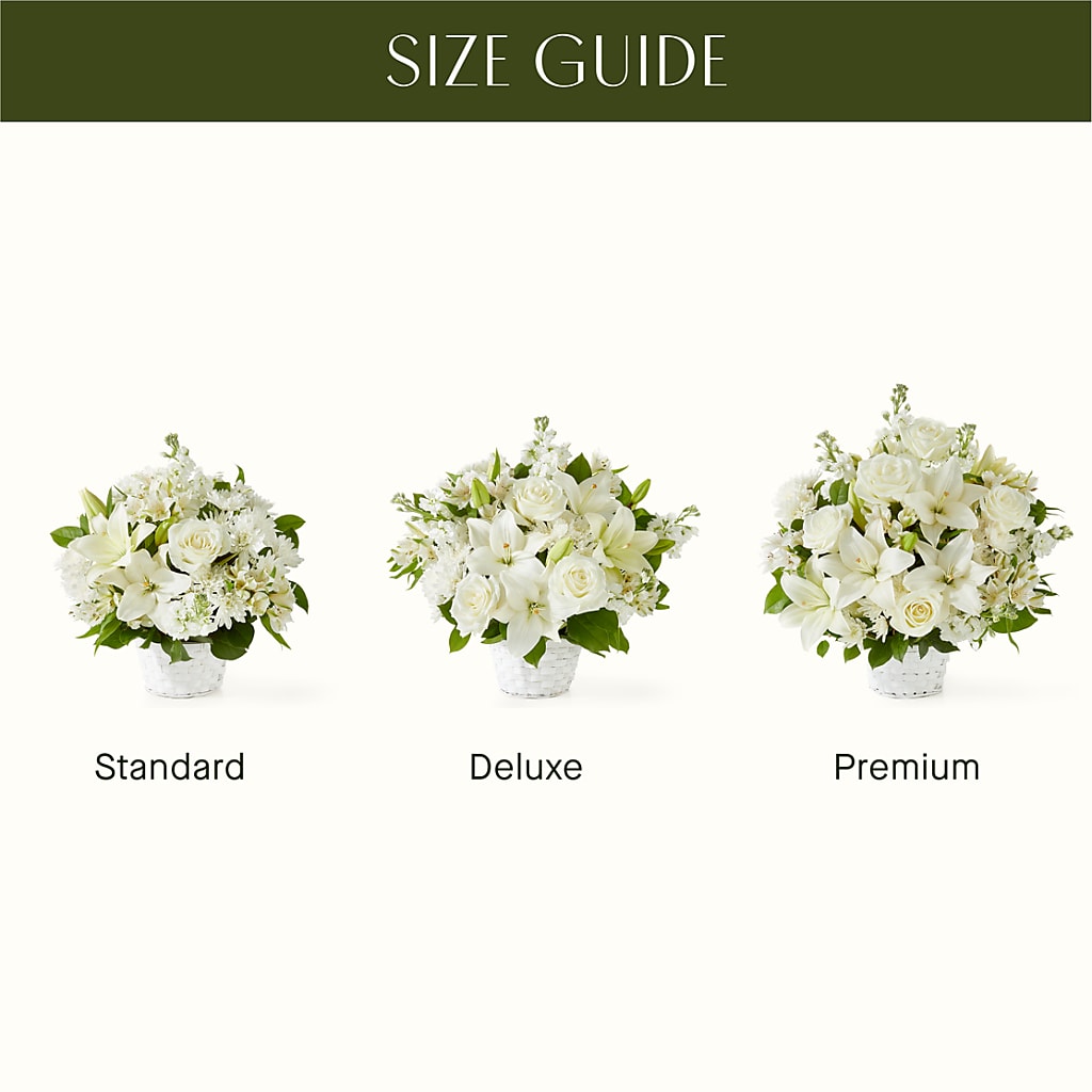 Peaceful Reflections Arrangement – F & S FLOWERS DESIGN LLC, Margate FL