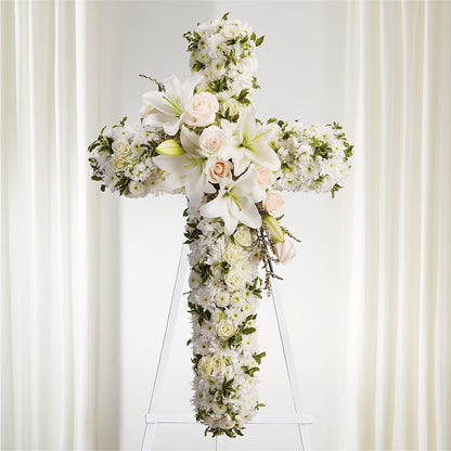 Spiritual Guidance Standing Spray – F & S FLOWERS DESIGN LLC, Margate FL