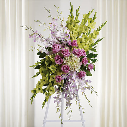 Lasting Legacy Standing Spray – F & S FLOWERS DESIGN LLC, Margate FL