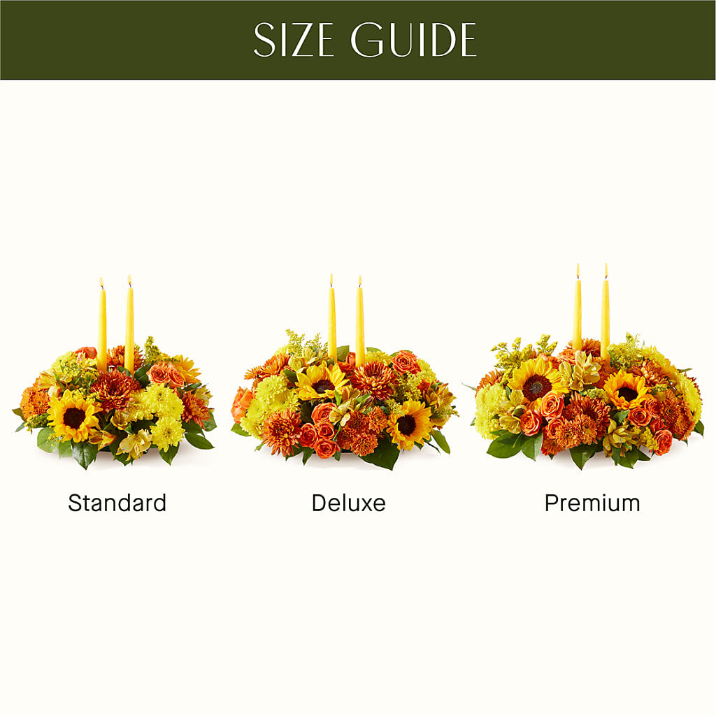 Autumn Harmony Centerpiece – F & S FLOWERS DESIGN LLC, Margate FL