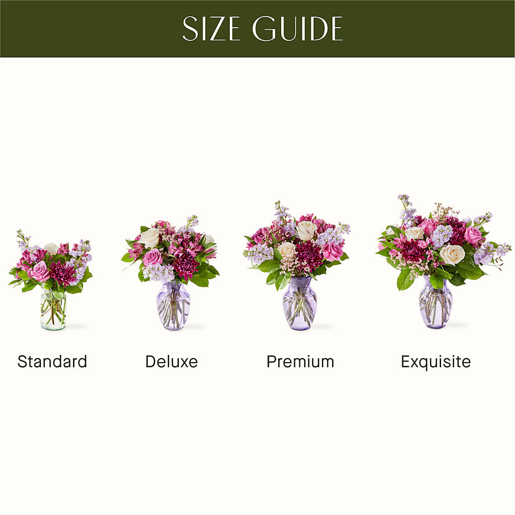 Amethyst Dreams Bouquet – F & S FLOWERS DESIGN LLC, Margate FL