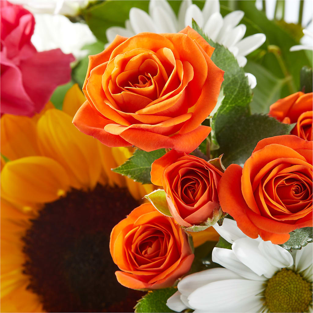 Sun-drenched Blooms Bouquet – F & S FLOWERS DESIGN LLC, Margate FL