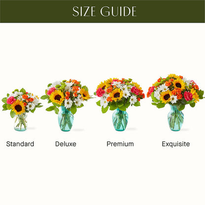Sun-drenched Blooms Bouquet – F & S FLOWERS DESIGN LLC, Margate FL