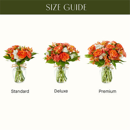 Apricot Glow Bouquet – F & S FLOWERS DESIGN LLC, Margate FL