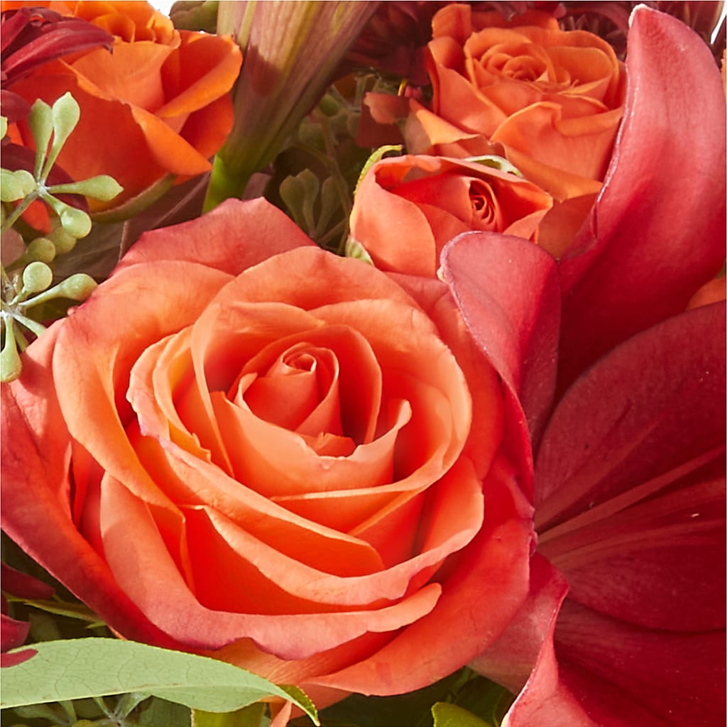 Crimson Leaves Bouquet – F & S FLOWERS DESIGN LLC, Margate FL