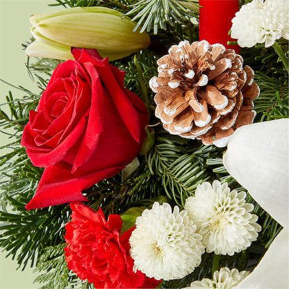 Seasonal Festivities Centerpiece – F & S FLOWERS DESIGN LLC, Margate FL
