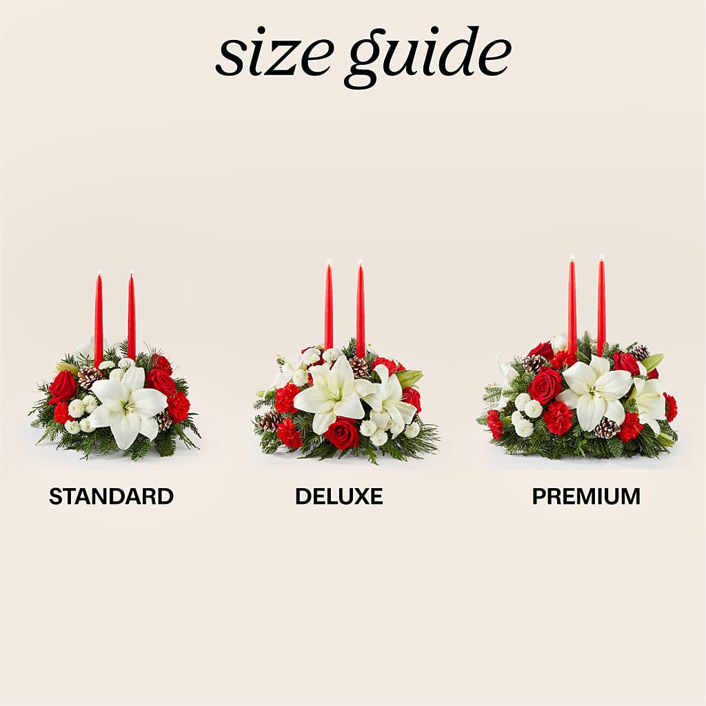 Seasonal Festivities Centerpiece – F & S FLOWERS DESIGN LLC, Margate FL
