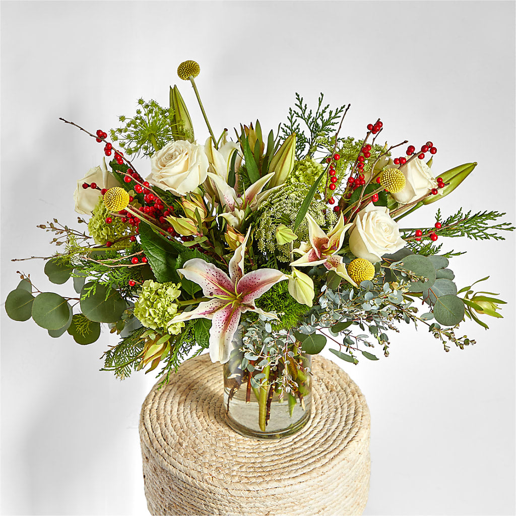 Berry & Bright Bouquet – F & S FLOWERS DESIGN LLC, Margate FL