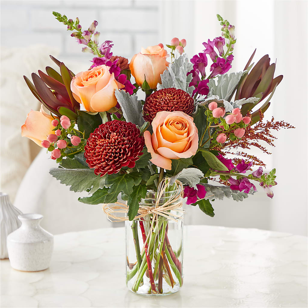 Moody Hues Bouquet – F & S FLOWERS DESIGN LLC, Margate FL