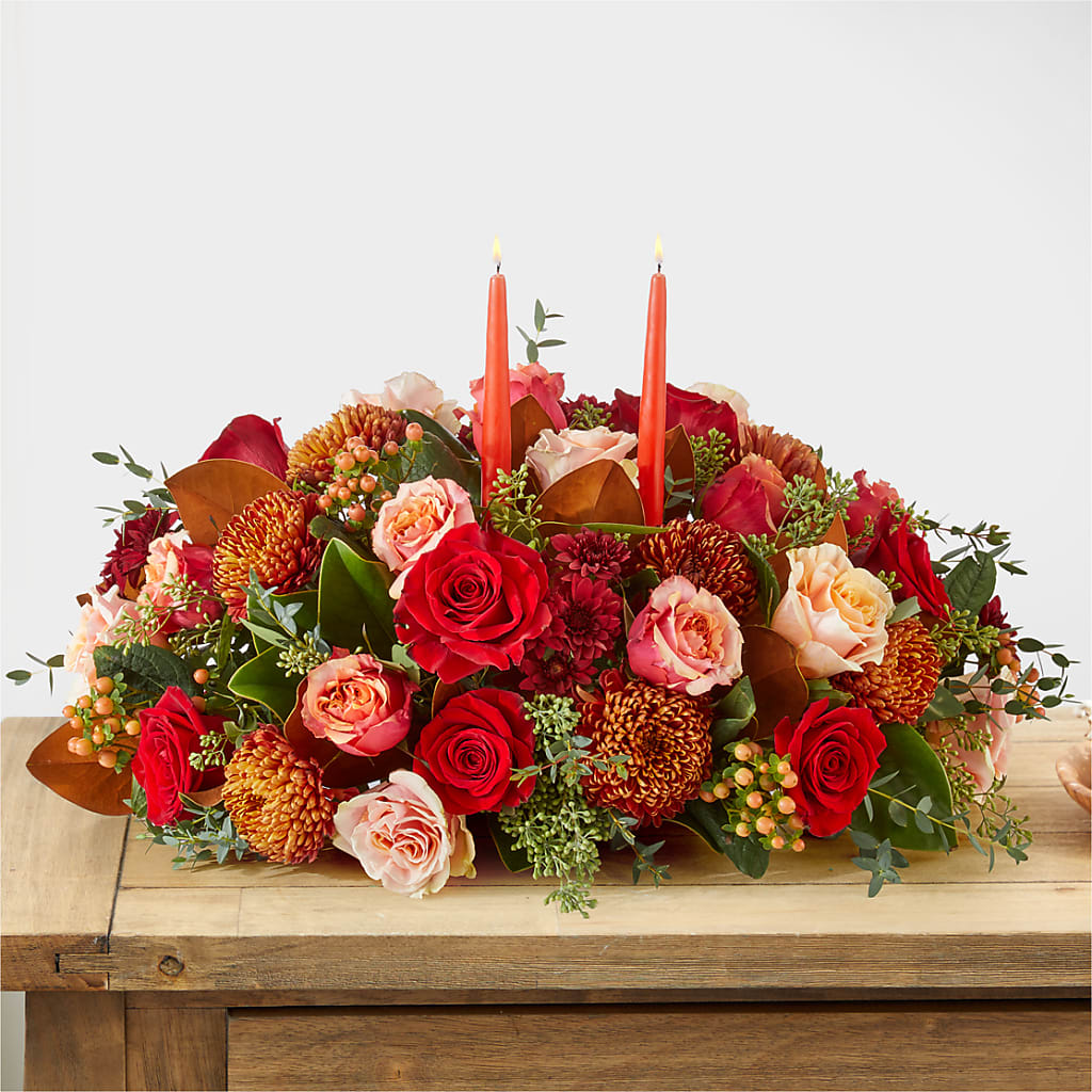 Gather Near Centerpiece – F & S FLOWERS DESIGN LLC, Margate FL
