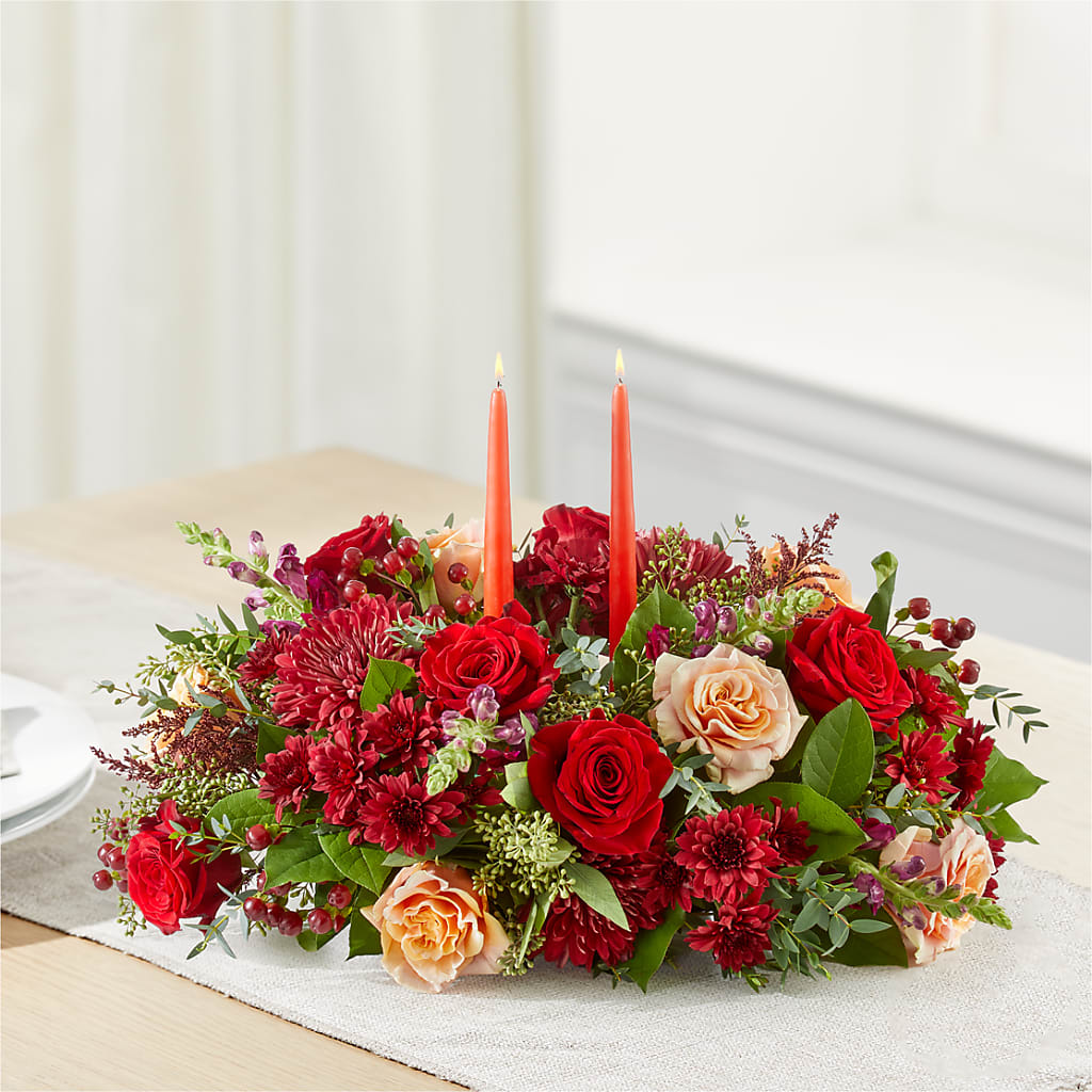 Most Thankful Centerpiece – F & S FLOWERS DESIGN LLC, Margate FL