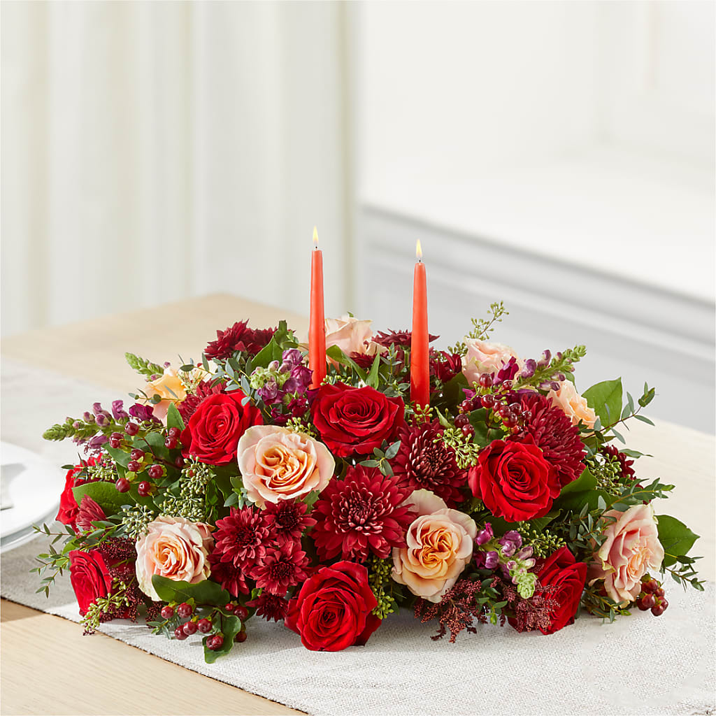 Most Thankful Centerpiece – F & S FLOWERS DESIGN LLC, Margate FL