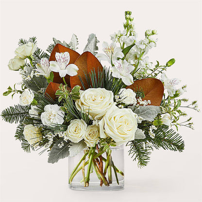 Fresh Snowfall Bouquet – F & S FLOWERS DESIGN LLC, Margate FL
