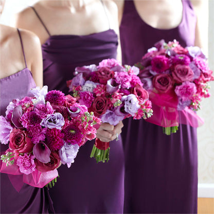 Bridesmaid's Garden Bouquet – F & S FLOWERS DESIGN LLC, Margate FL