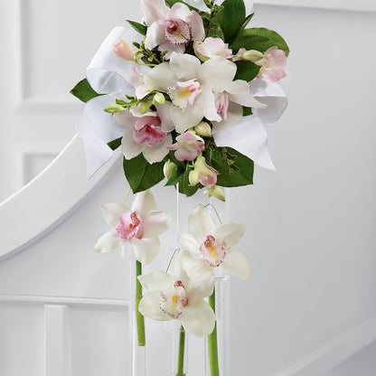Perfect Entrance Pew Arrangement – F & S FLOWERS DESIGN LLC, Margate FL