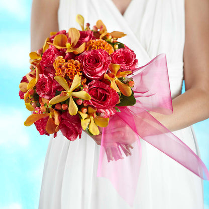 Brilliant Shades of Love Bouquet – F & S FLOWERS DESIGN LLC, Margate FL