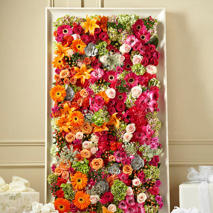 Fresh Picked Floral Wall – F & S FLOWERS DESIGN LLC, Margate FL
